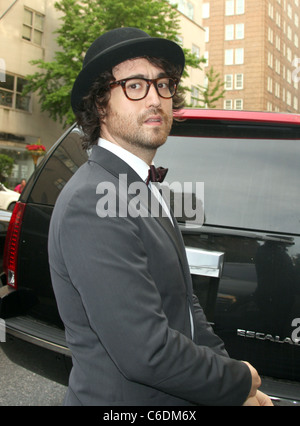 Socialite Sean Lennon with girlfriend Kemp Muhl, out for a night on the town New York City, USA - 03.05.10 Anthony Dixon Stock Photo