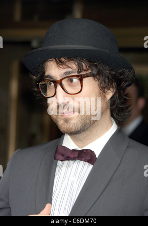 Socialite Sean Lennon with girlfriend Kemp Muhl, out for a night on the town New York City, USA - 03.05.10 Anthony Dixon Stock Photo