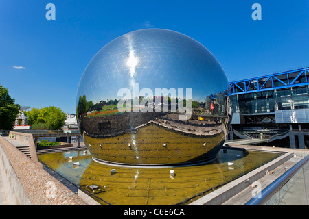 France, Paris (75), the city of Sciences and Industry in La Villette Park Stock Photo