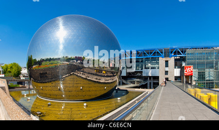France, Paris (75), the city of Sciences and Industry in La Villette Park Stock Photo