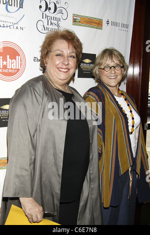 Jayne Houdyshell and Mary Beth Hurt The Official 2010 Drama Desk Award Nominees Reception held at the Churrascaria Plataforma. Stock Photo