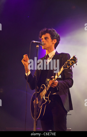 Noah & The Whale, Green man festival 2011 , Glanusk Park ,Crickhowell, Wales, United Kingdom. Stock Photo