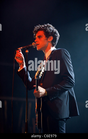 Noah & The Whale, Green man festival 2011 , Glanusk Park ,Crickhowell, Wales, United Kingdom. Stock Photo