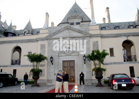 Atmosphere, Oheka Castle Charity boxing event 'Hassle at the Castle' at Oheka Castle in Huntington Long Island, New York, USA - Stock Photo