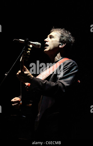 Greek singer George Dalaras performs at the Heineken Music Hall. Amsterdam, Holland - 11.05.10 Stock Photo