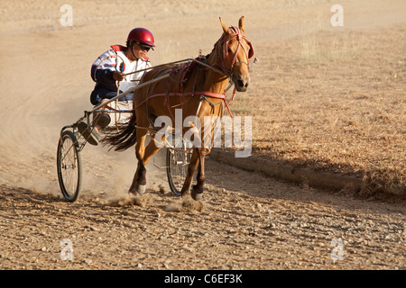 Traditional Horse Race in the Philippines Stock Photo - Alamy