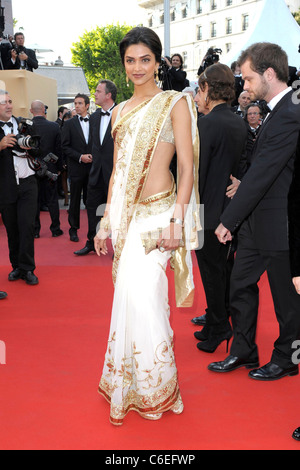 Deepika Padukone 2010 Cannes International Film Festival - Day 2 - 'On Tour' premiere - red carpet arrivals Cannes, France - Stock Photo