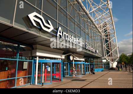 Amsterdam Sloterdijk Railway Train Station Holland Netherlands Europe Stock Photo