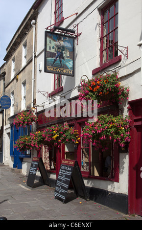 The Dandy Lion Pub Bradford on Avon Stock Photo