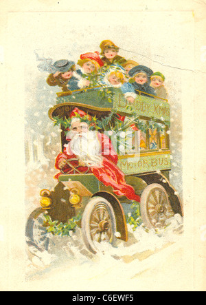 Christmas postcard Stock Photo