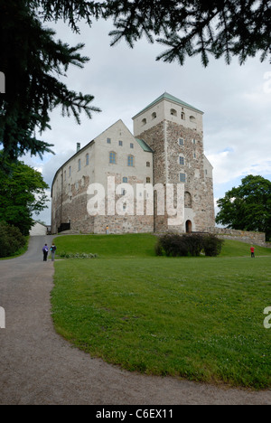 Turunlinna castle, Turku, Finland Stock Photo