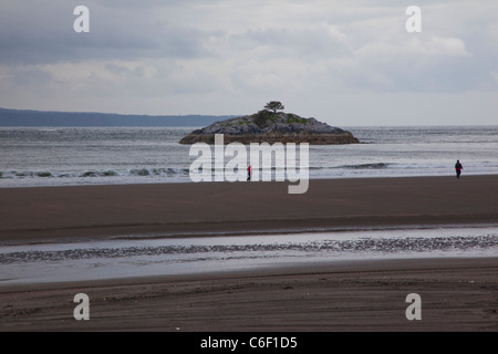 Ocean raft and 4x4 Adventure tour, North Beach, Kruzof Island, Sitka, Alaska Stock Photo