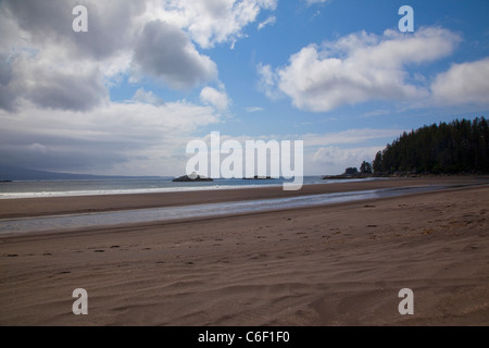 Ocean raft and 4x4 Adventure tour, North Beach, Kruzof Island, Sitka, Alaska Stock Photo