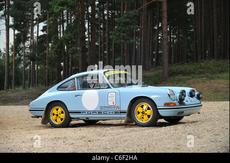 1965 Porsche 911 SWB FIA Rally car Stock Photo