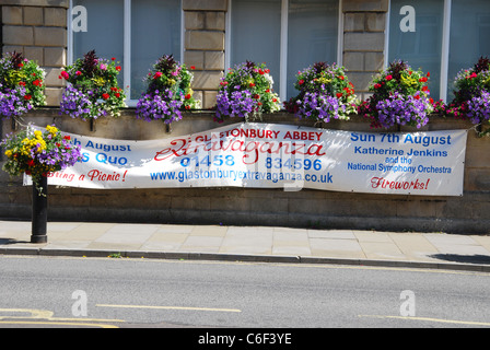 Town Hall Glastonbury Somerset UK Stock Photo