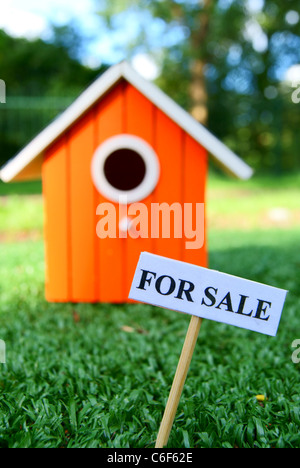 House (bird) for sale Stock Photo