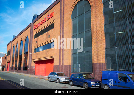 Express and Star Newspaper building Tower Street Wolverhampton UK Stock Photo