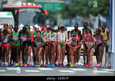 General view of the 13th IAAF World Championships in Athletics. Stock Photo