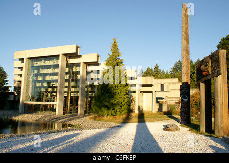 Museum of Anthropology (MOA), Vancouver, British Columbia, Canada. Stock Photo