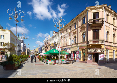 Kielce, main street at the Old Town, Poland Stock Photo - Alamy