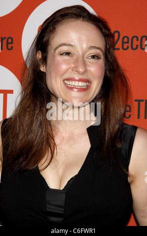 Jennifer Ehle Opening night after party of 'Second Stage Theatre' production of 'Mr. and Mrs. Fitch' held at HB Burger New York Stock Photo