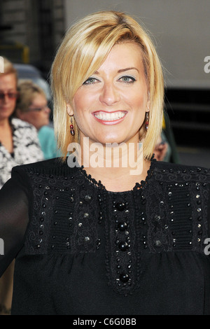 Caroline Feraday Wicked cast change at Apollo Victoria Theatre - Arrivals London, England - 18.05.10 Stock Photo