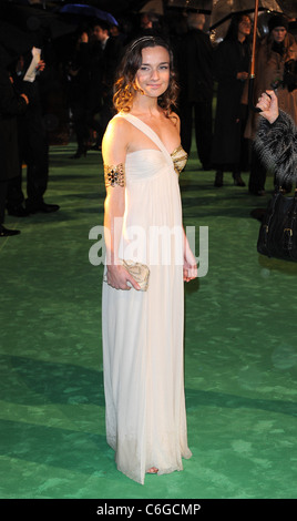 Jemma Powell 'Alice in Wonderland' world premiere held at the Odeon Leicester Square - arrivals. London, England - 25.02.10 Stock Photo