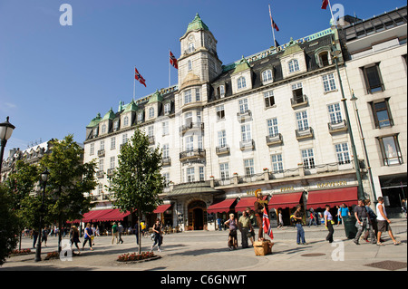 The Grand Hotel, Oslo Norway Stock Photo