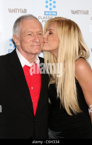Hugh Hefner and Crystal Harris TCM Classic Film Festival opening night
