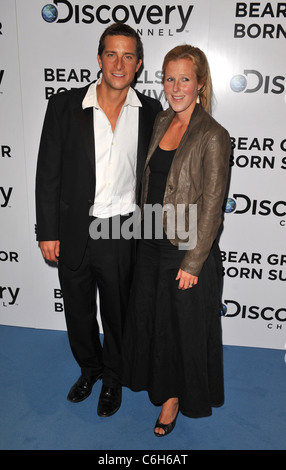 Bear Grylls with wife Shara Bear Grylls: Born Survivor - TV premiere