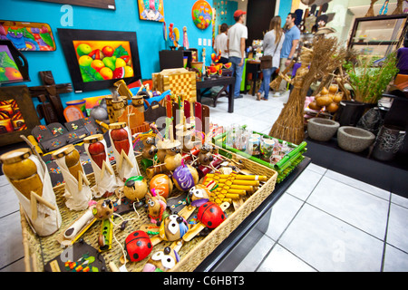 Artesania, souvenirs and El Salvadorian products shop in San Salvador, El Salvador Stock Photo