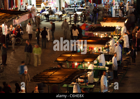 El Jemaa el fna sqare, Marrakesh Stock Photo