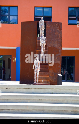 Exhibit at the National Anthropology Museum, San Salvador, El Salvador Stock Photo