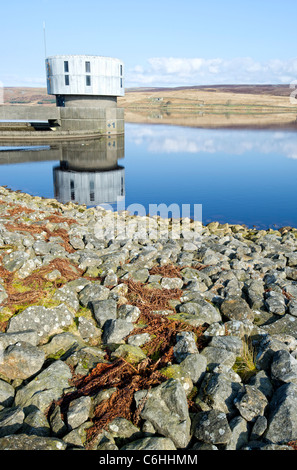 Grimwith Reservoir located in the Yorkshire Dales in North Yorkshire, England Stock Photo