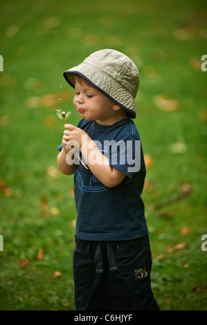 boy in park Stock Photo