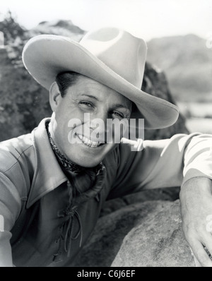 ROBERT LIVINGSTON (1904-1988) US film actor usually in Western films Stock Photo