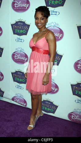 Anika Noni Rose attend the official induction of Princess Tiana into the Disney Princess Royal Court and release of 'The Stock Photo