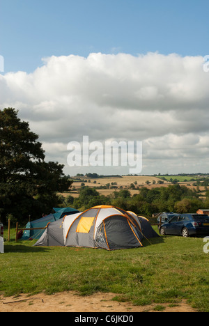 Wing Rutland Wing Hall campsite, Wing, Rutland, England Stock Photo - Alamy
