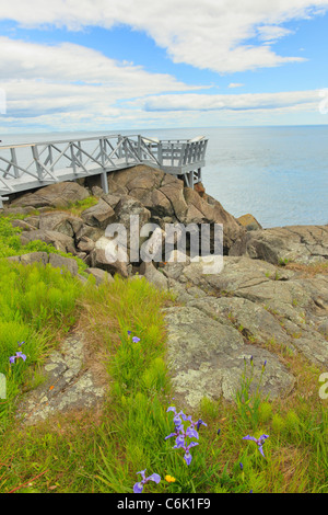 Liberty Point, Roosevelt Campobello International Park, Welshpool, Campobello Island, New Brunswick, Canada Stock Photo