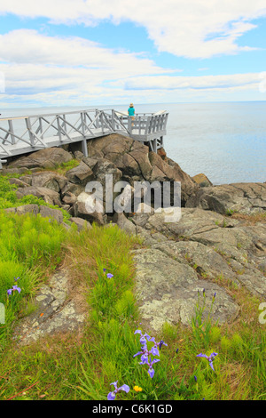 Liberty Point, Roosevelt Campobello International Park, Welshpool, Campobello Island, New Brunswick, Canada Stock Photo