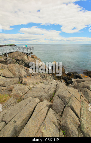 Liberty Point, Roosevelt Campobello International Park, Welshpool, Campobello Island, New Brunswick, Canada Stock Photo