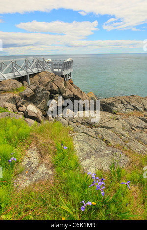 Liberty Point, Roosevelt Campobello International Park, Welshpool, Campobello Island, New Brunswick, Canada Stock Photo