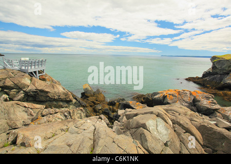 Liberty Point, Roosevelt Campobello International Park, Welshpool, Campobello Island, New Brunswick, Canada Stock Photo