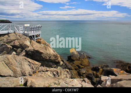 Liberty Point, Roosevelt Campobello International Park, Welshpool, Campobello Island, New Brunswick, Canada Stock Photo