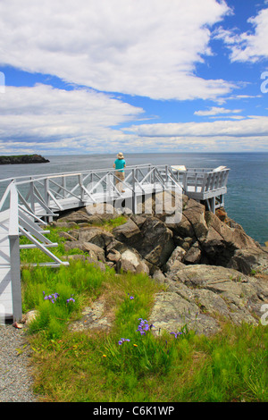 Liberty Point, Roosevelt Campobello International Park, Welshpool, Campobello Island, New Brunswick, Canada Stock Photo