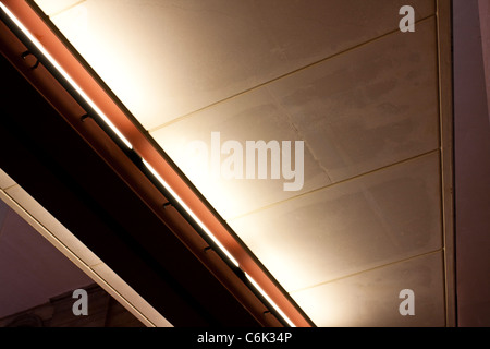 Detail shot of the interior structure of the National Museum of Scotland, Edinburgh Stock Photo