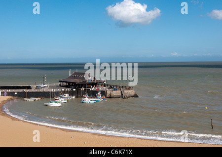 The harbour at Broadstairs in Kent, South-East England Stock Photo