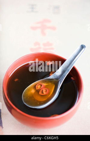 Spring roll sauce (nuoc cham) Stock Photo