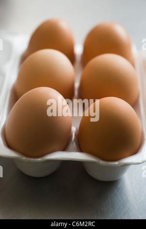 Fresh eggs Stock Photo