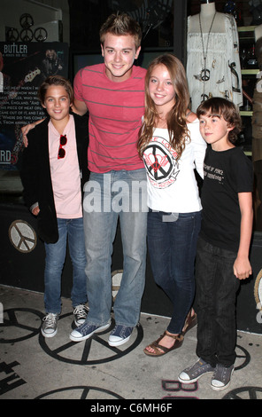 Trent Sweeney, Chad Duell and Sydney Sweeney Julia Gerard celebrates